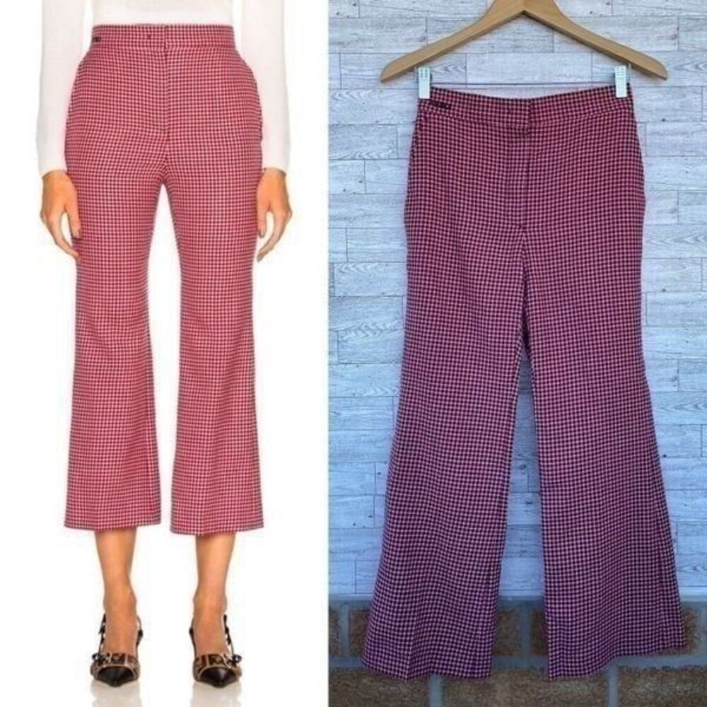 FENDI
Houndstooth Virgin Wool Pants In jelly size 36/4